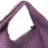BOTTEGA VENETA Intrecciato Large Hobo Shoulder Bag Purple Leather